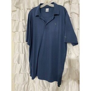 Callaway Golf Polo Mens 2XL XXL Gray Blue Opti Dri Swing Tech